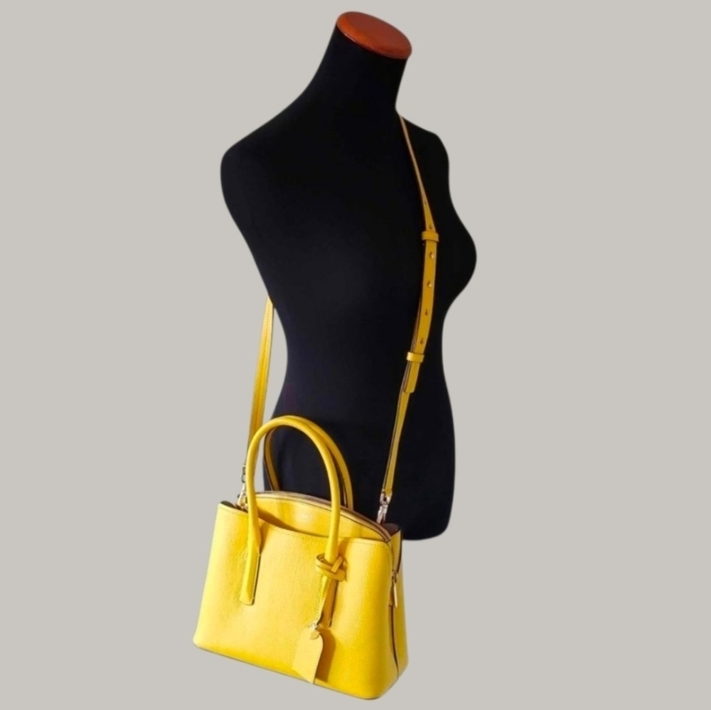 NWOT Kate Spade Modern Contemporary Eclectic Grain Leather Margaux Mini Satchel - Picture 6 of 11